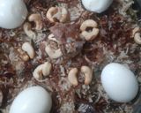A picture of step 11 of Mutton biryani.
