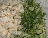 A picture of step 2 of Rainbow sauce.