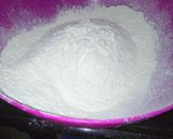 A picture of step 2 of Passion walnut cake.