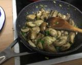 Foto del paso 3 de la receta: Champiñones con jamón