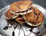 A picture of step 4 of Nutella Filled Eggless Dora Cake !!.
