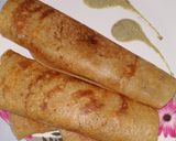 A picture of step 7 of Atta dosa.