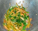 A picture of step 3 of Chifferi -continental dinner in my Desi videsi mix style.
