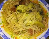 Foto del paso 4 de la receta: Fideos con brócolis