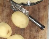 A picture of step 1 of Potato chips.