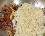 A picture of step 2 of Ghee Rice.