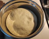 A picture of step 1 of Yeast Cinnamon Rolls.