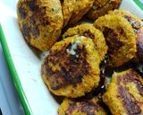 Foto del paso 6 de la receta: Croquetas de zanahoria rellenas con queso a la sartén