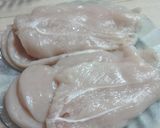 Foto del paso 1 de la receta: Arrollado de pollo ❤️