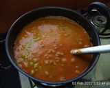 A picture of step 3 of Green Peas Kurma.