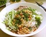 A picture of step 4 of Sichuan-Style Dan Dan Noodles.
