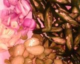 Foto langkah ke 1 dari resep Oseng tempe, udang & pete cabe ijo.