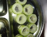 A picture of step 1 of Lauki ki roll.