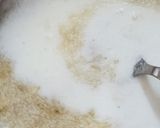 A picture of step 3 of Eggless Nendran banana cake.