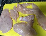 Foto del paso 1 de la receta: Escalopes de pollo al horno