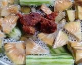 Foto langkah ke 2 dari resep Sayur asam klentang dan sukun muda.