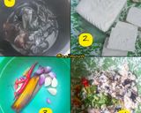 Foto langkah ke 1 dari resep Pepes Jamur Tahu.