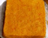 A picture of step 6 of Orange barfi.