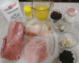 Foto del paso 1 de la receta: Lomo de cerdo sellado y relleno con arroz a la jardinera