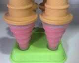 A picture of step 3 of Strawberry ice cream.