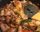Foto langkah ke 6 dari resep Ayam dan jeroan pedas.