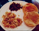 हलवा पूरी चना (halwa poori chana recipe in Hindi) रेसिपी चरण 10 फोटो