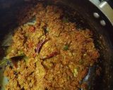 A picture of step 5 of Dal baati in appe pan.