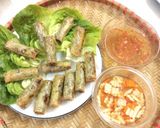 Hình bước làm 4 của món Chả giò cá rô phi