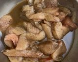 A picture of step 1 of Pineapple Chicken.