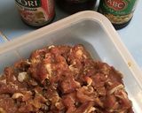 Foto langkah ke 1 dari resep Rice beef bowl (asin).