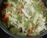 A picture of step 3 of Chopsuey w/ Chicken Liver & Chicken Meat in Oyster Sauce.