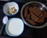 A picture of step 1 of Sizzling hot bournbourn biscuits brownie.