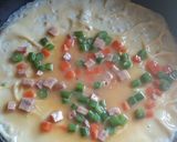 Foto langkah ke 3 dari resep Omelet Sayuran (Telur Gulung Sayuran).