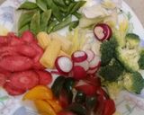 A picture of step 1 of Stir Fried Vegies.
