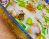 Foto del paso 5 de la receta: PASTEL SALADO DE COLIFLOR Y CALABAZA 🤩😋😋 CON MUCHO QUESO 🧀 🥦🥦🧅🫑🎃🧀🍲