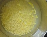 A picture of step 1 of Spring onion jhunka.