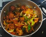 A picture of step 5 of Chili kofta.