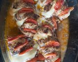 A picture of step 9 of Chicken Breast with Cheese and Tomato.