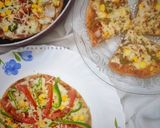 वेज पिज़्ज़ा (Veg pizza recipe in Hindi) रेसिपी चरण 5 फोटो