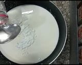 A picture of step 5 of Rose Mahalabia (Arabian dessert) Milk pudding.