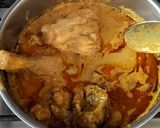 A picture of step 4 of Chicken karahi & lachha paratha my style.