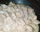 A picture of step 7 of Chicken white karahi.