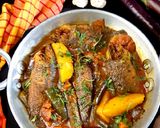 আলু, বেগুন, ডালের বড়ি দিয়ে কৈ মাছের কারি রেসিপির ধাপ 4 ছবি