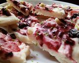A picture of step 9 of Frozen yogurt berries bark#icecreamfanatic.