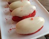 Foto del paso 16 de la receta Mini bizcochitos Red Velvet con cobertura de chocolate blanco (sin gluten)