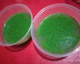 Foto langkah ke 6 dari resep Puding Lumut "ijo royo-royo".