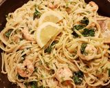 Foto del paso 5 de la receta: Pasta con Gambas al Limón