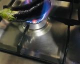 A picture of step 2 of Smooked Eggplant Raita.
