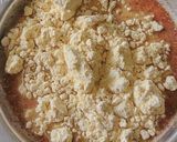 A picture of step 2 of Moong kadhi.