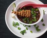 A picture of step 6 of Hot manchow soup.